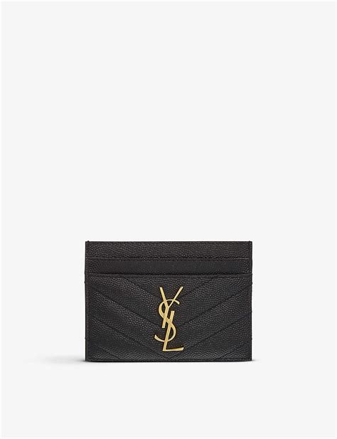 ysl card holder with flap|ysl card holder selfridges.